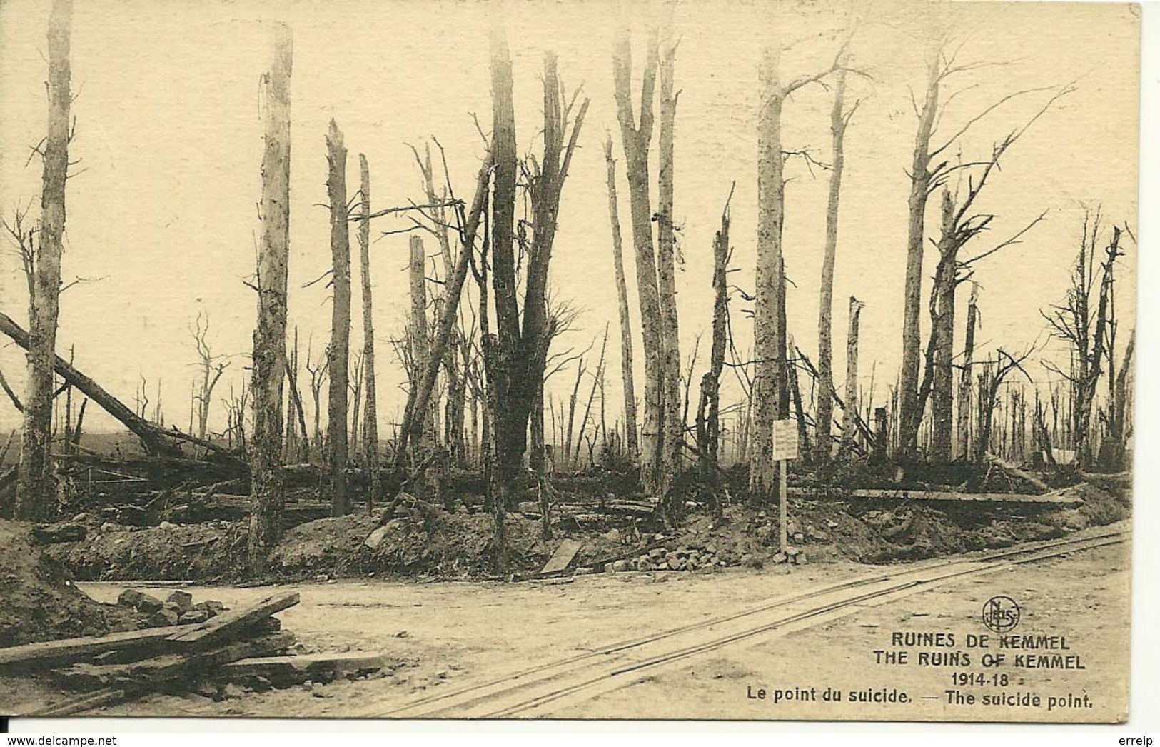 Kemmel Les Ruines 1914 1918 - Heuvelland