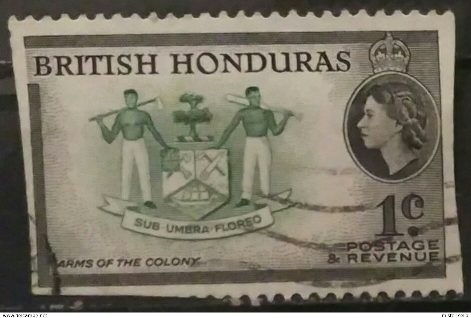 Honduras Britanica 1953 -1957 Country Images. USADO - USED. - Honduras Británica (...-1970)