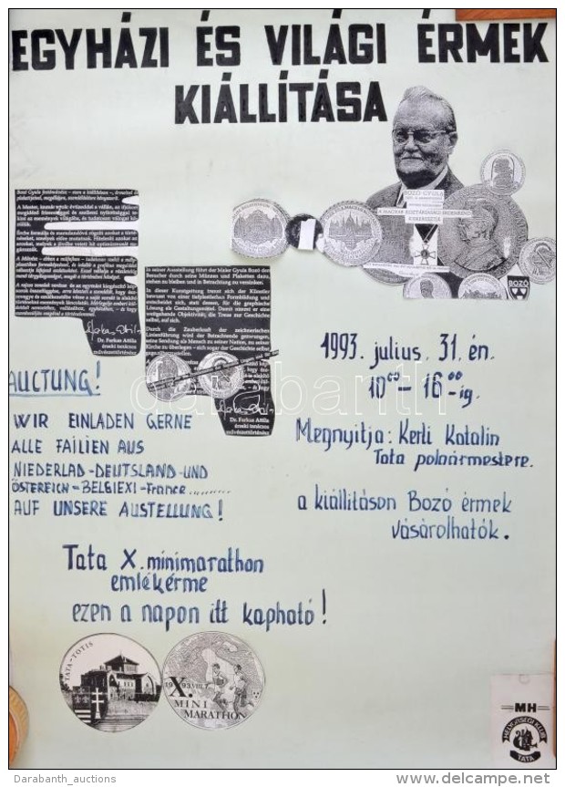 1993. 'Egyh&aacute;zi &eacute;s Vil&aacute;gi &eacute;rmek Ki&aacute;ll&iacute;t&aacute;sa'... - Non Classés