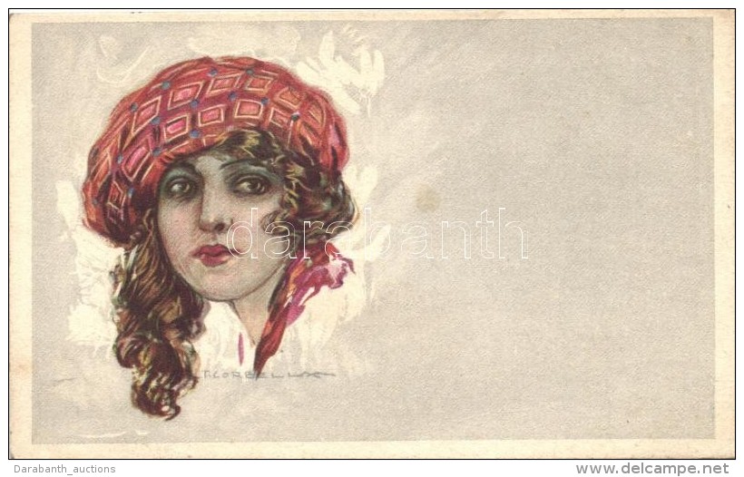** T2 Italian Art Deco Postcard, Anna &amp; Gasparini 465-6 S: Corbella - Non Classés