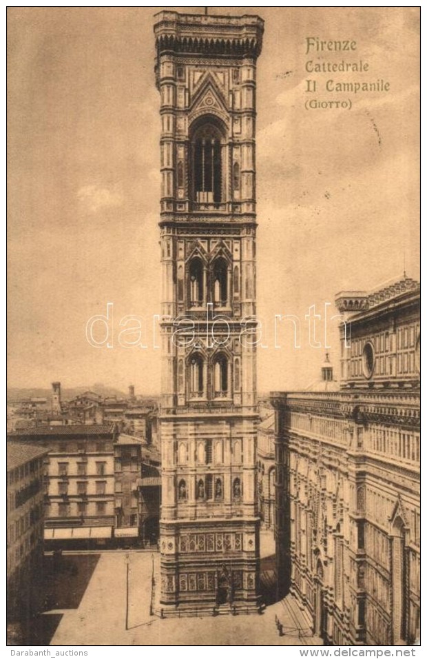 T2/T3 Firenze, Florence; Cattedrale Il Campanile / Cathedral - Non Classés