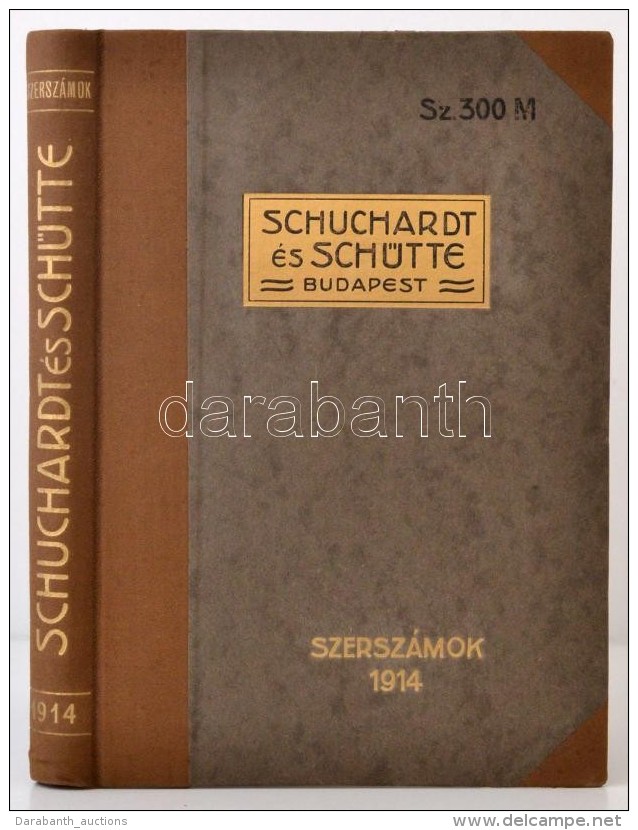 1914 Schuchardt &eacute;s Sch&uuml;tte &aacute;rujegyz&eacute;k (f&eacute;mmegmunk&aacute;l&aacute;sra &eacute;s... - Publicités