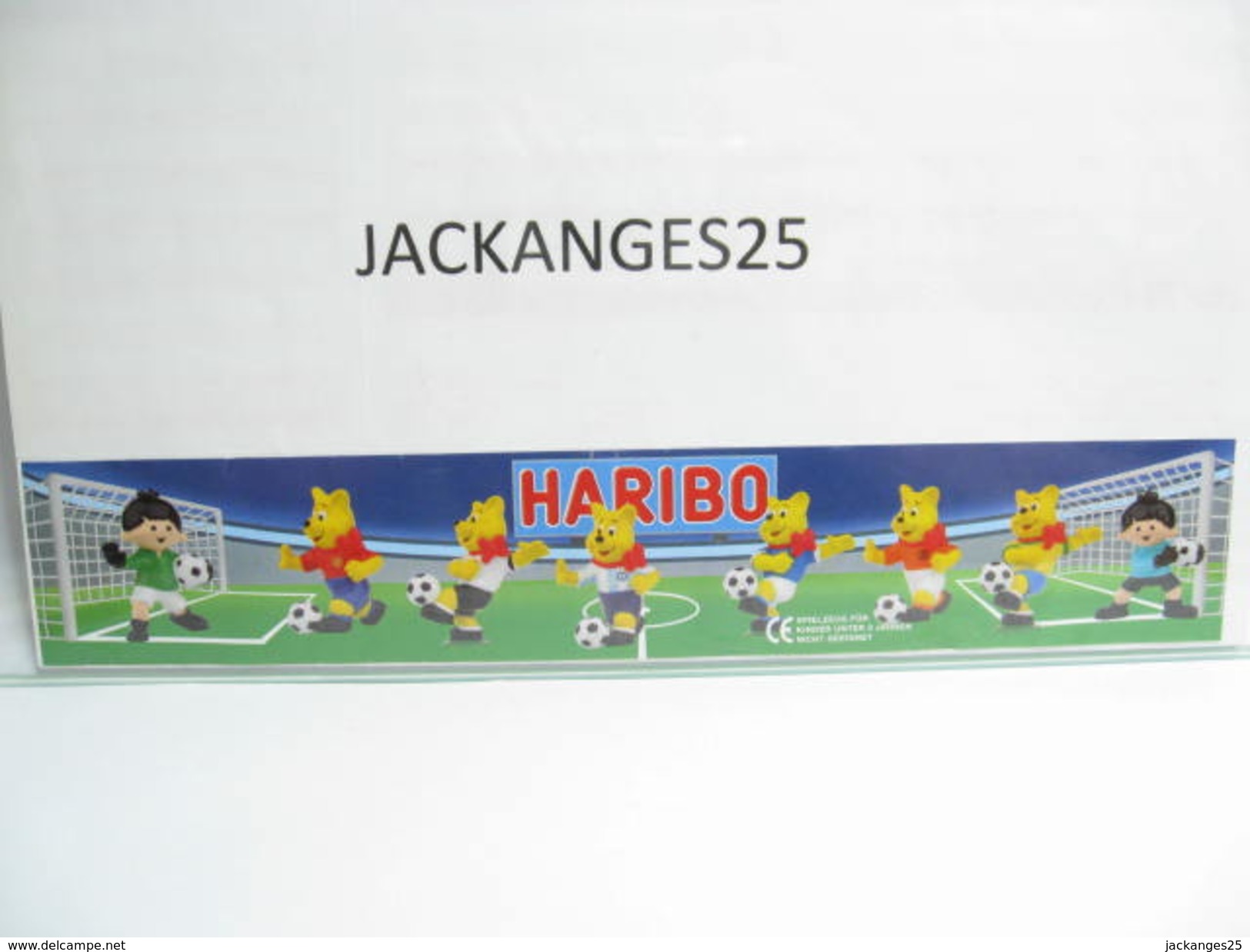 AUTRE QUE KINDER HARIBO FOOTBALL    N° 3 + NOTICE - Andere & Zonder Classificatie