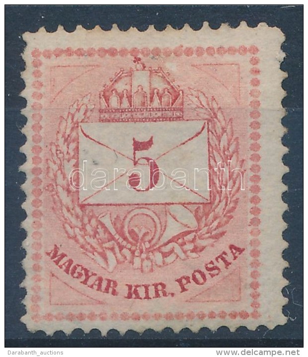 * 1874  5 Kr I T&iacute;pus T&eacute;glav&ouml;r&ouml;s (85.000) (matt, Hi&aacute;nyos? Gumi) - Other & Unclassified