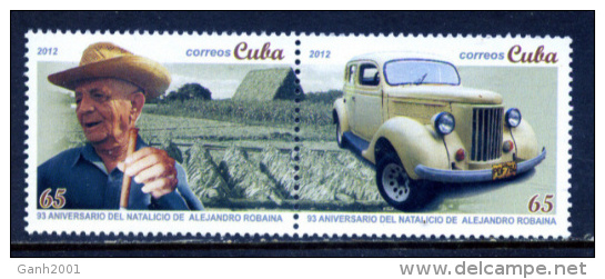 Cuba 2012 / Cars Tobacco MNH Coches Antiguos Tabaco / C8628   3 - Autos