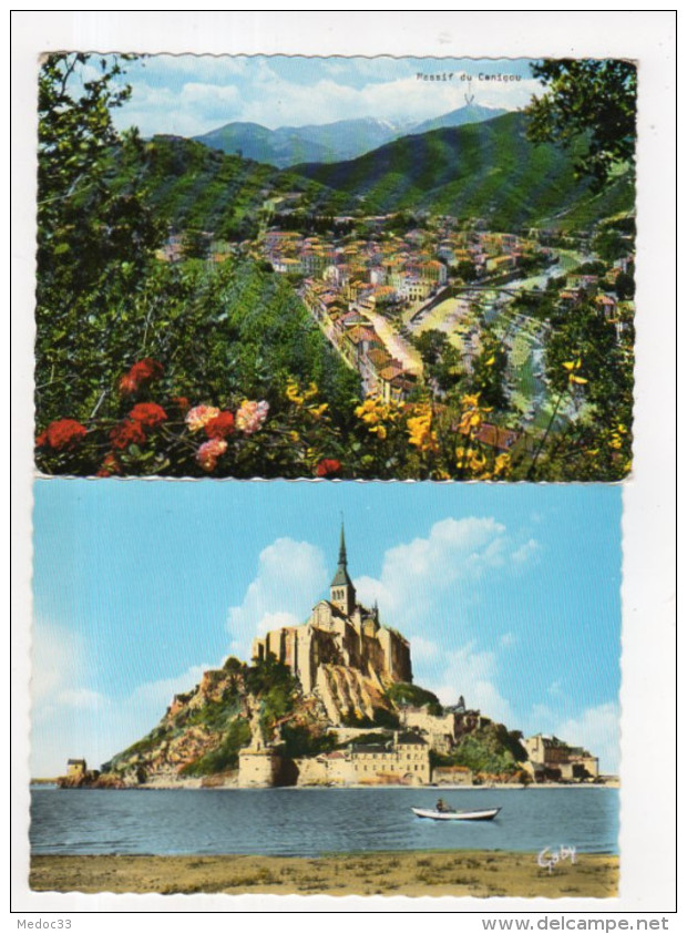 Lot De 100 Cpsm De France,(Paysages,Ville,Montagne,etc....) - 100 - 499 Cartes