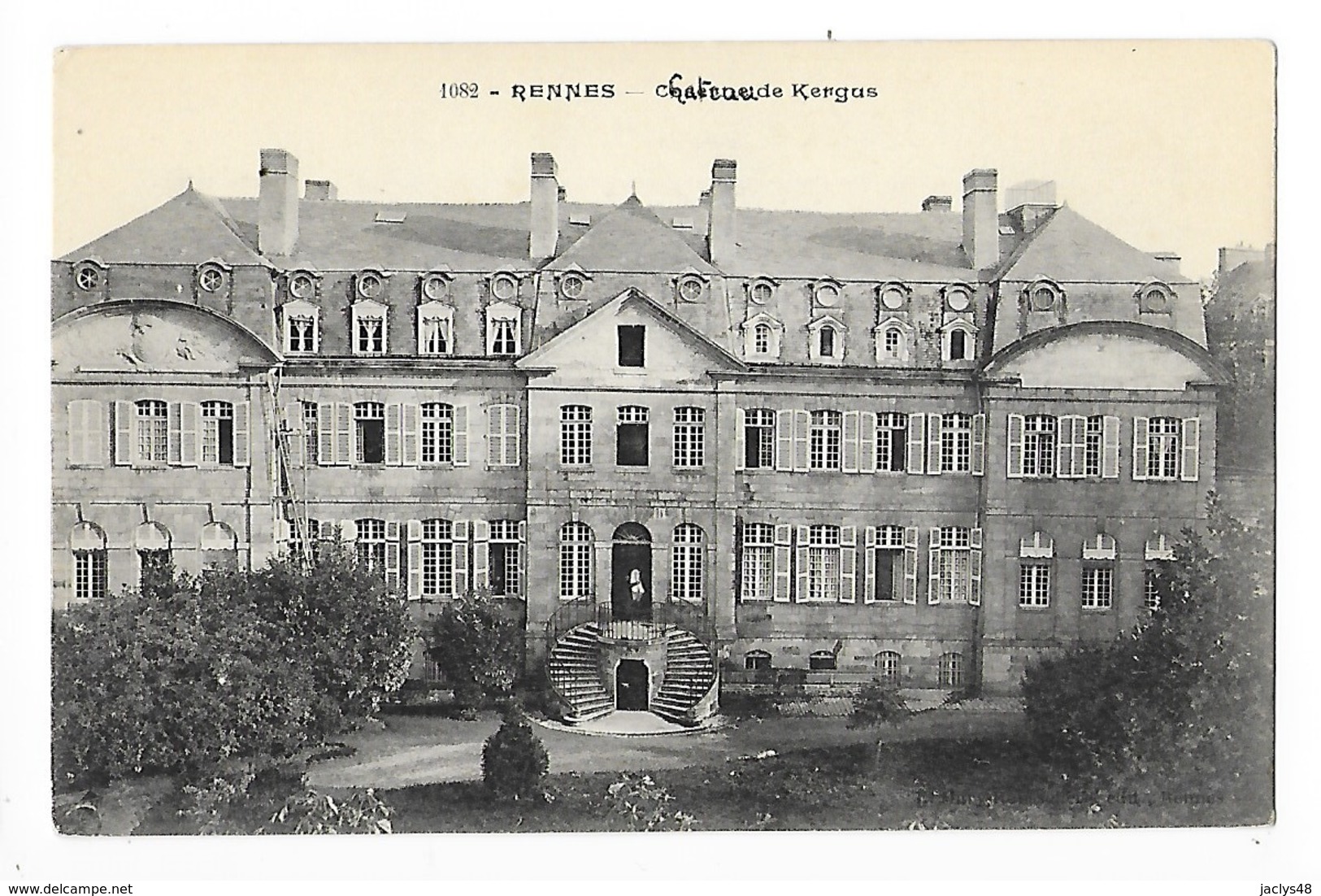 RENNES  (cpa 35)   Château De Kergus -   - L 1 - Rennes