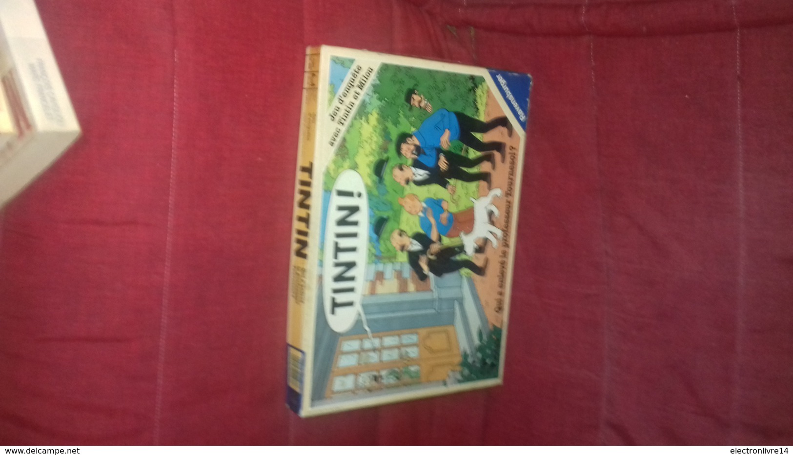 Magnifique Jeu D'enquete Avec Tintin Et Milou Complet Mais La Regle Du Jeu Est Une Photocopie 37x27 Cm Ravensburger - Sonstige & Ohne Zuordnung