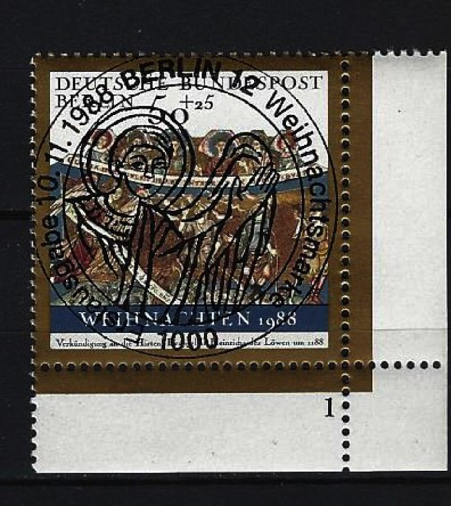 BERLIN - Mi-Nr. 829 Mit Formnummer 1 - Weihnachten Gestempelt - Used Stamps