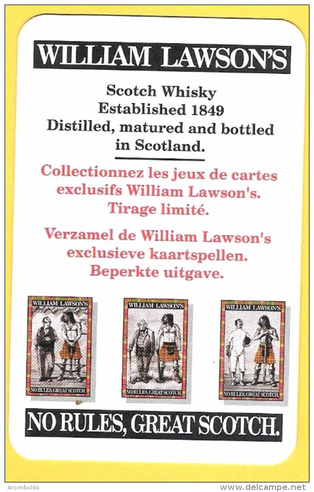 William Lawsons' Pub Pour Collectionner Les 3 Jeux De Cartes - Cartes à Jouer Classiques