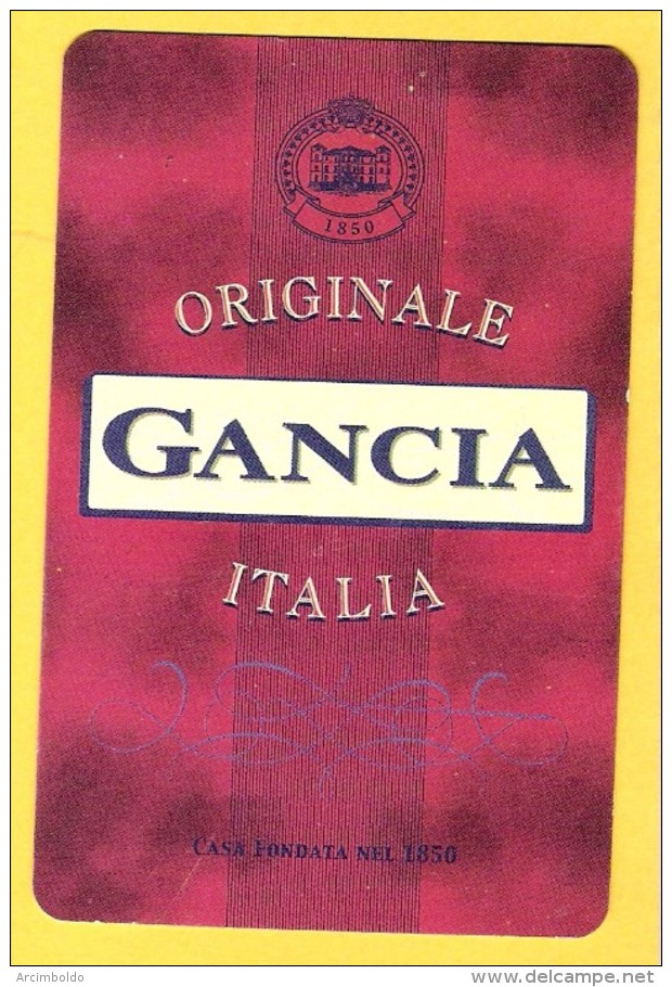 Gancia : 4 Cartes Classique Avec Recette De Cocktail - Speelkaarten