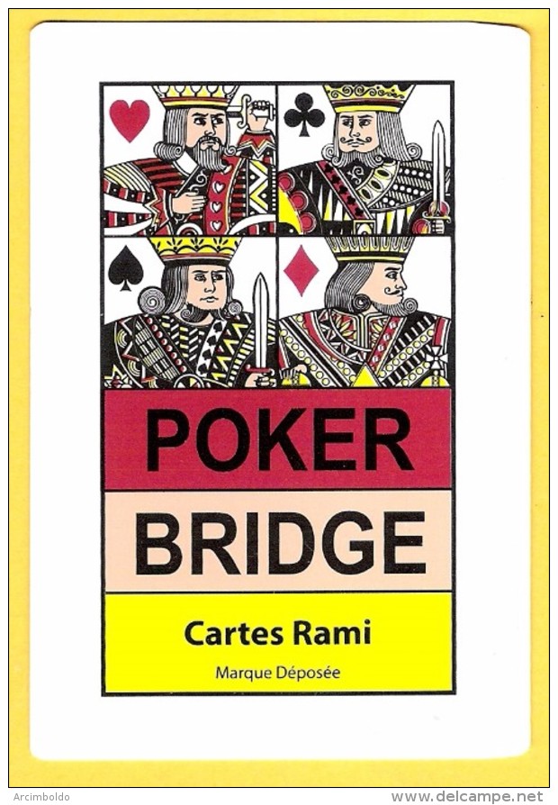 Poker Bridge Cartes Rami : Les 4 Rois - Cartes à Jouer Classiques