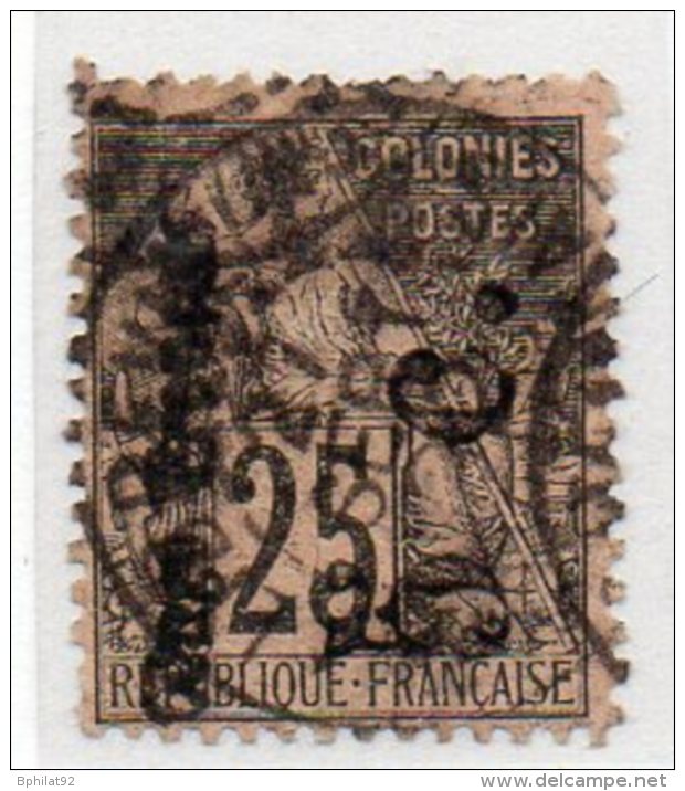 !!! CONGO N°4Aa SURCHARGE VERTICALE, OBLITERATION UN PEU FORTE - Used Stamps