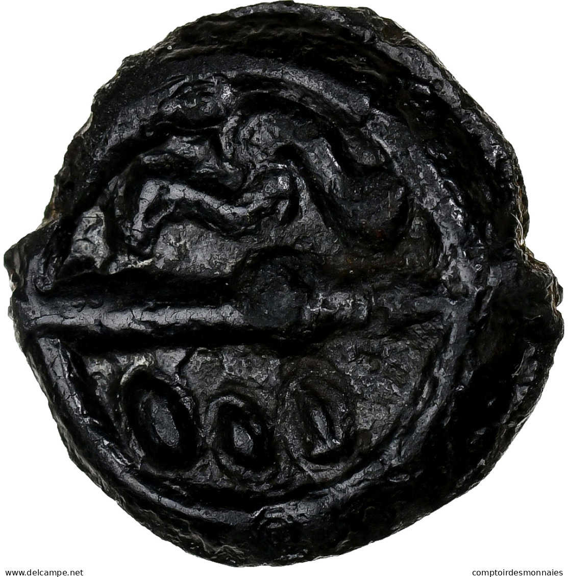 Caletes, Potin Aux Esses, 1st Century BC, Potin, TTB+, Delestrée:S535B - Gauloises