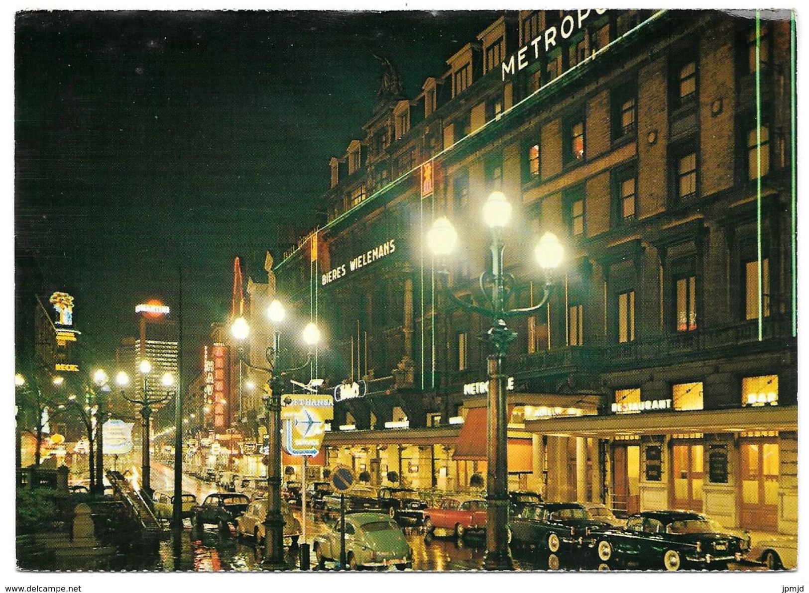 BRUXELLES - Place De Brouckère La Nuit - Bruxelles La Nuit