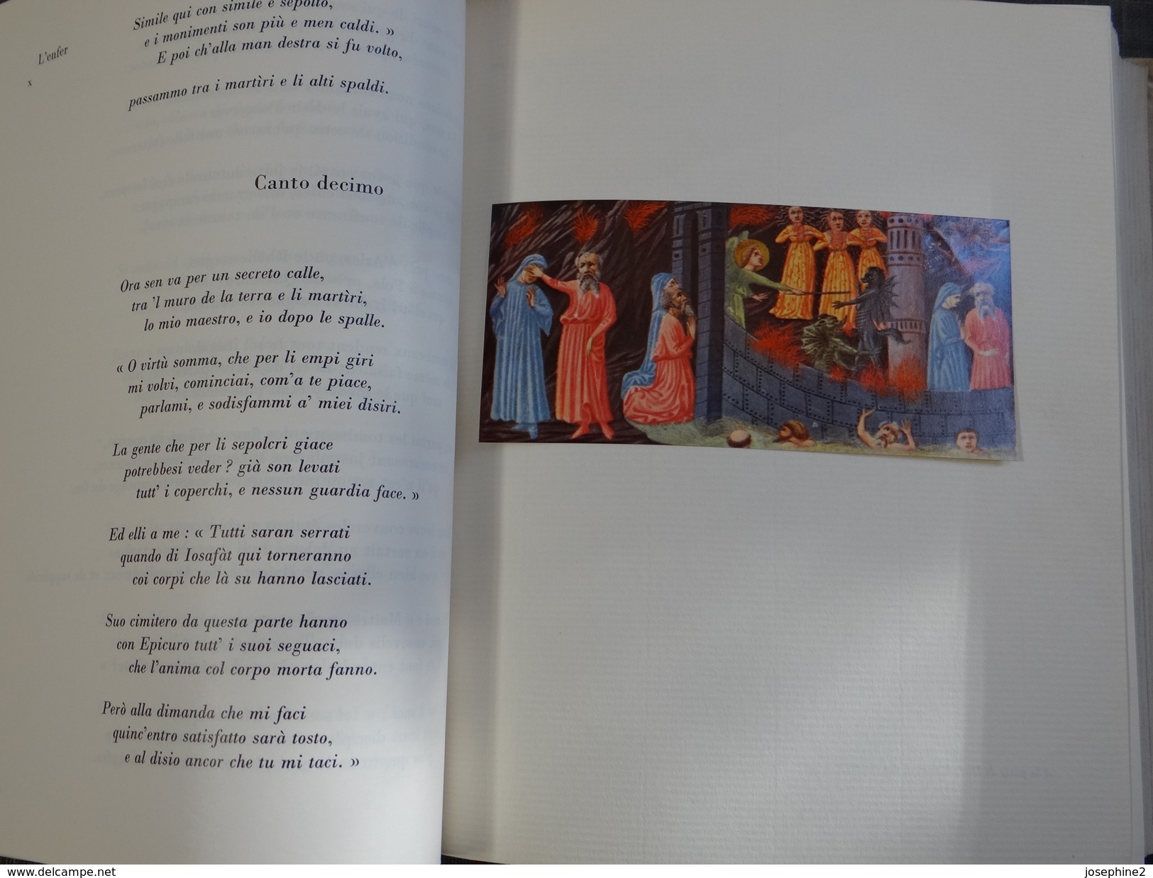 Dante La Divine Comédie 1965 Exemplaire Numéroté  Sur Papier Bible - Autres & Non Classés