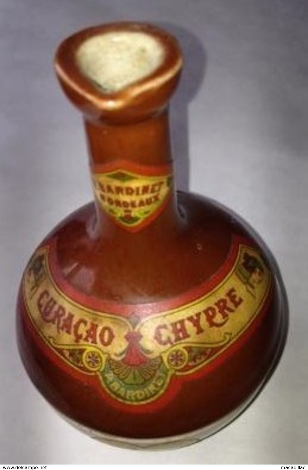 PICHET ANCIEN / CURACAO-CHYPRE / BARDINET - Cruche, Pot, Apéritif, Publicité, - Mignonnettes