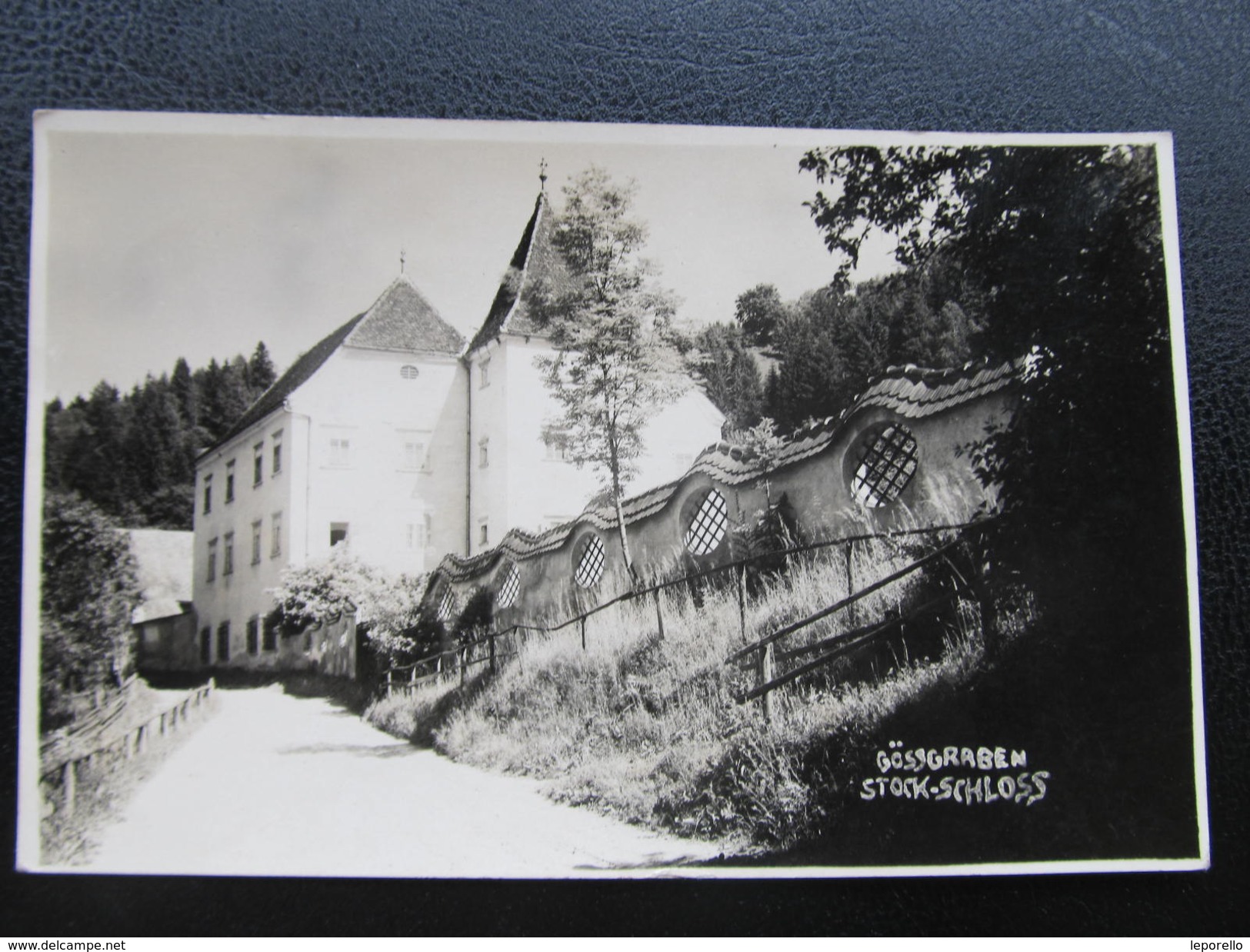 AK TROFAIACH Schloss Oberdorf LN Gössgraben 1933 // D*21638 - Trofaiach