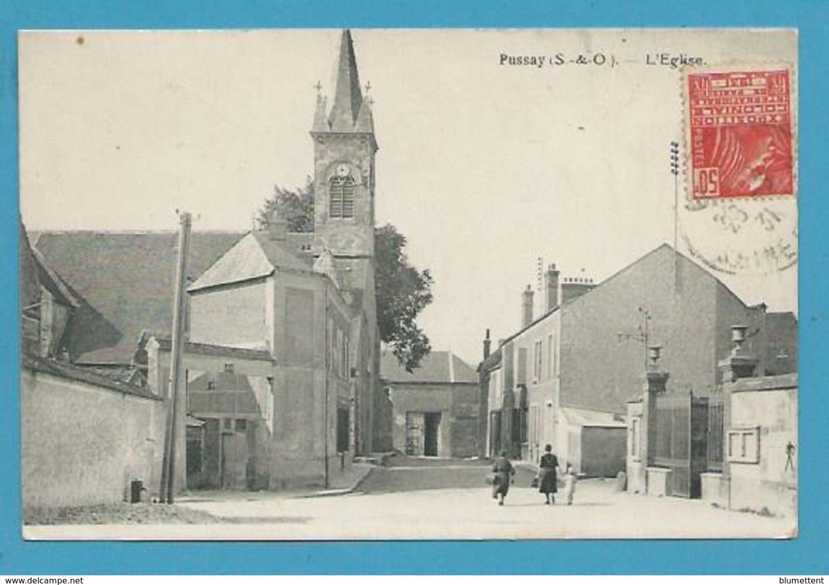 CPA - L'Eglise PUSSAY 91 - Sonstige & Ohne Zuordnung