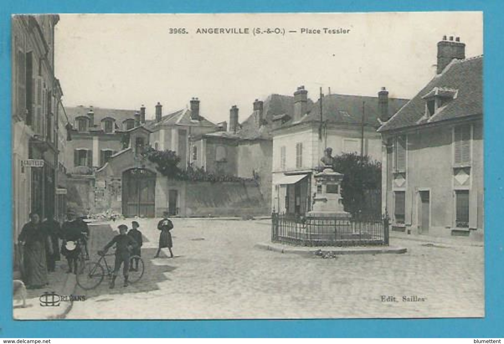 CPA 3965 - Place Tessier ANGERVILLE 91 91 - Angerville