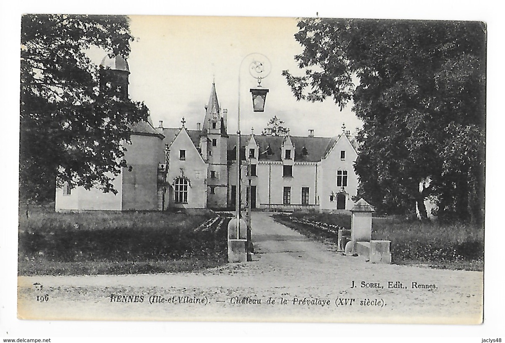 RENNES (cpa 35)   Château De La Prévalaye (XVI° Siècle)-   - L 1 - Rennes