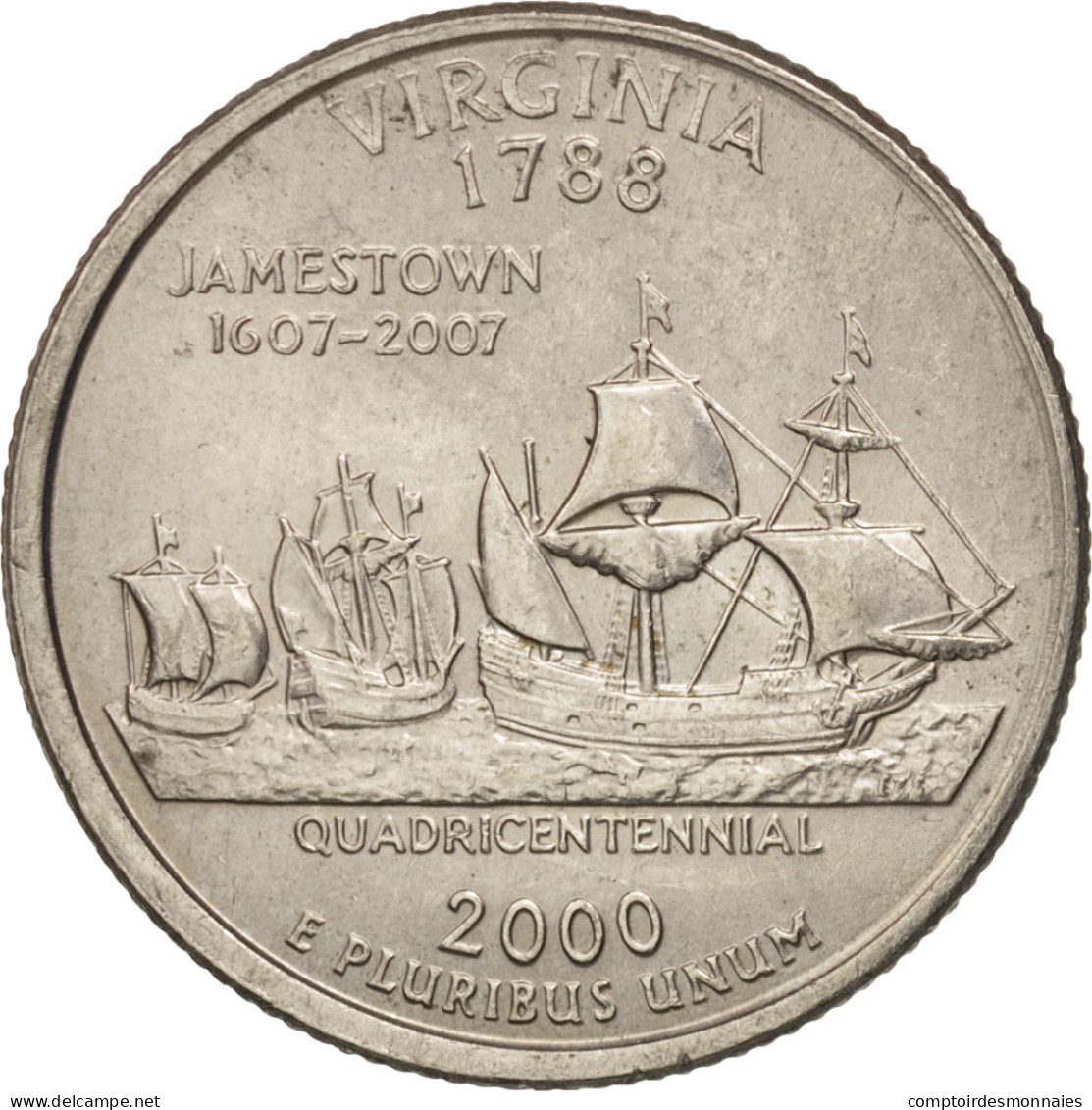 Monnaie, États-Unis, Quarter, 2000, U.S. Mint, Denver, SUP, Copper-Nickel Clad - 1999-2009: State Quarters