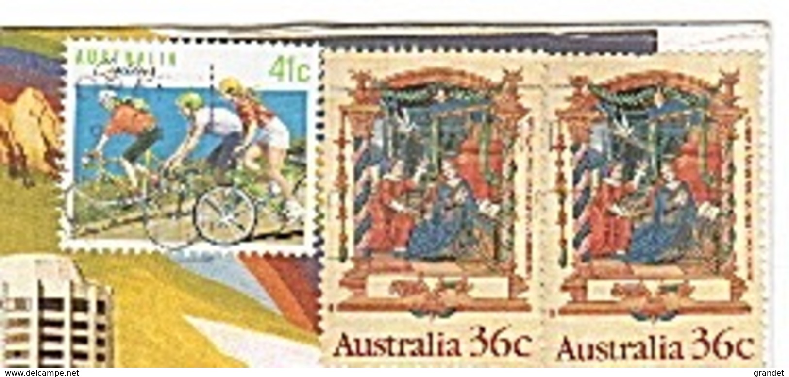 AUSTRALIE - TASMANIE - CYCLISME - AUSTRALIA - TASMANIA - - Brieven En Documenten