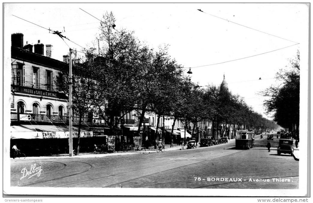 33 BORDEAUX -- Avenue Thiers_ - Bordeaux