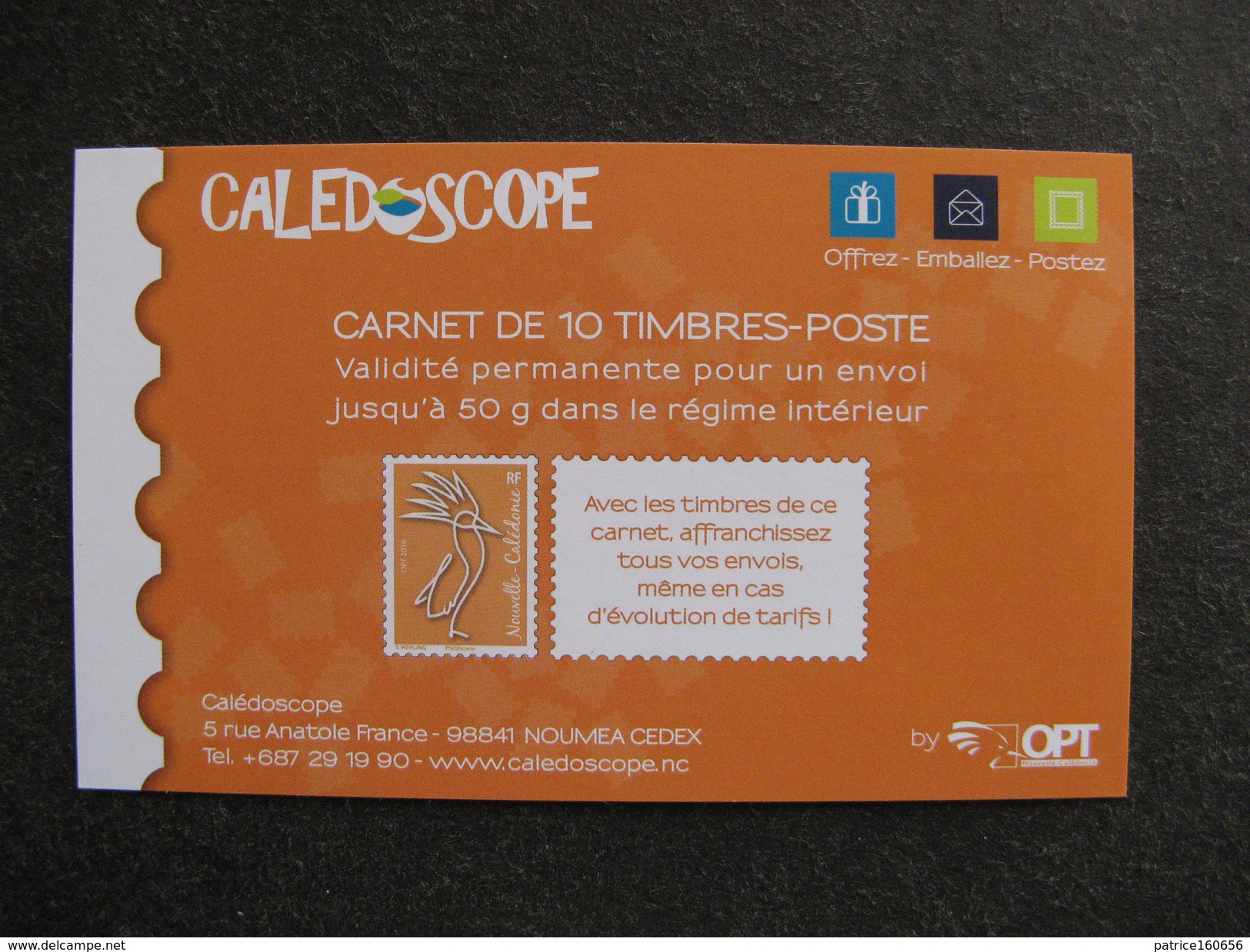 Nouvelle-Calédonie: TB Carnet C 1290, Daté Du 21.09.2016, Neuf XX . - Markenheftchen