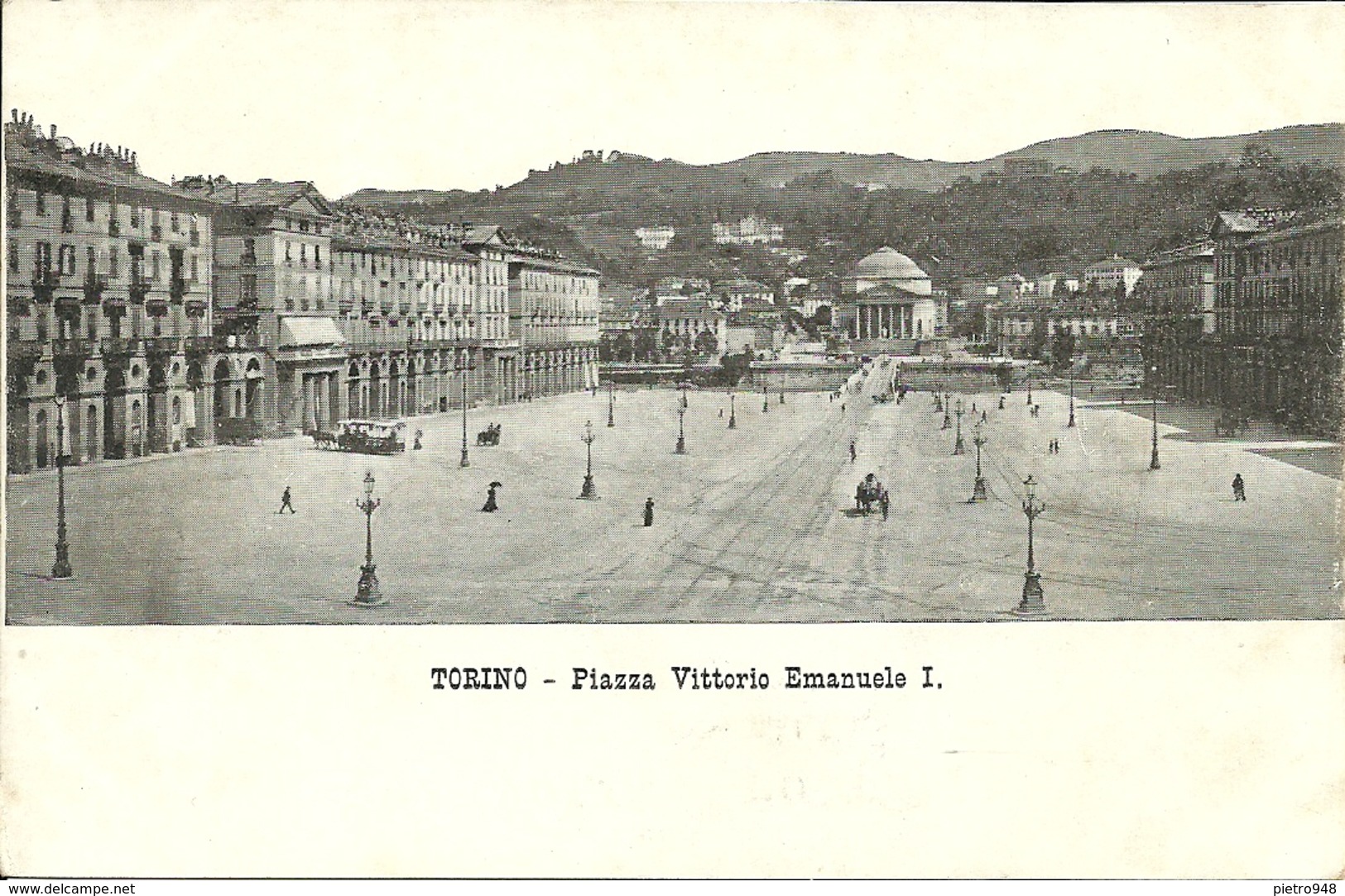 Torino (Piemonte) Piazza Vittorio Emanuele I - Piazze