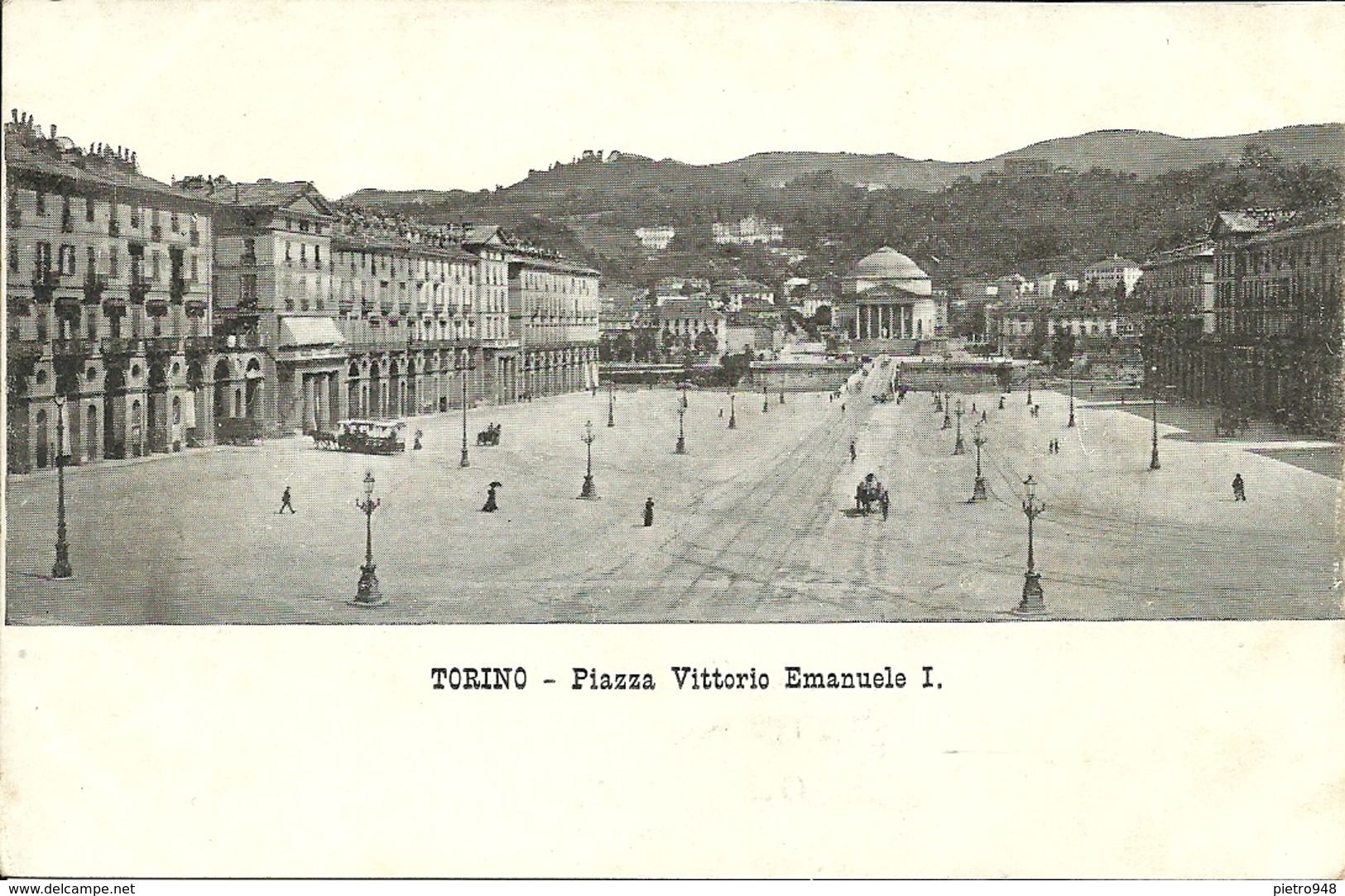 Torino (Piemonte) Piazza Vittorio Emanuele I - Places & Squares