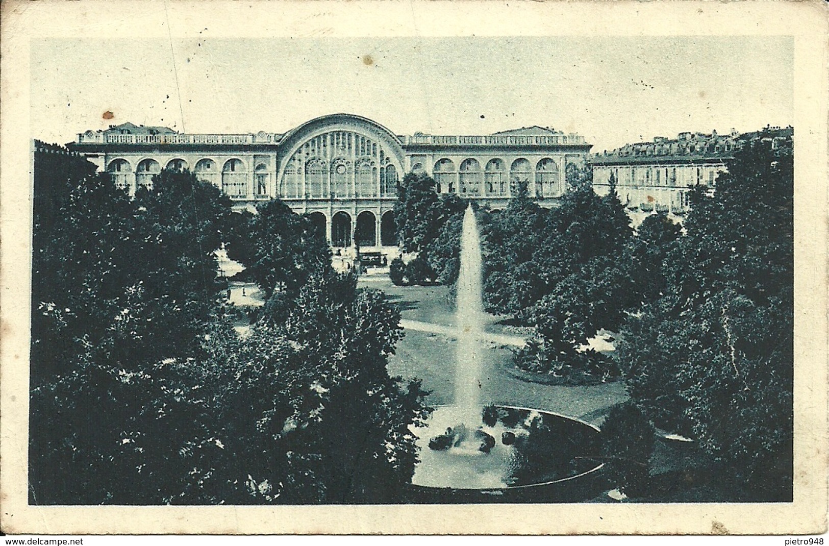 Torino (Piemonte) Giardini Piazza Carlo Felice E Stazione Porta Nuova - Stazione Porta Nuova