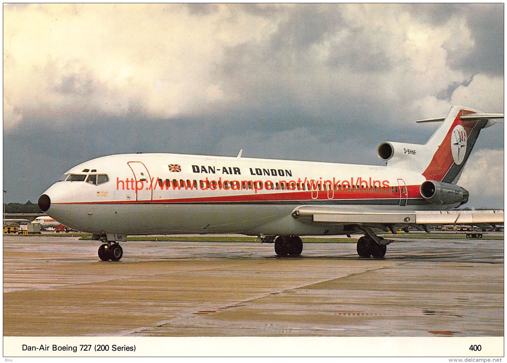 Boeing 727 Dan-Air London - 1946-....: Era Moderna