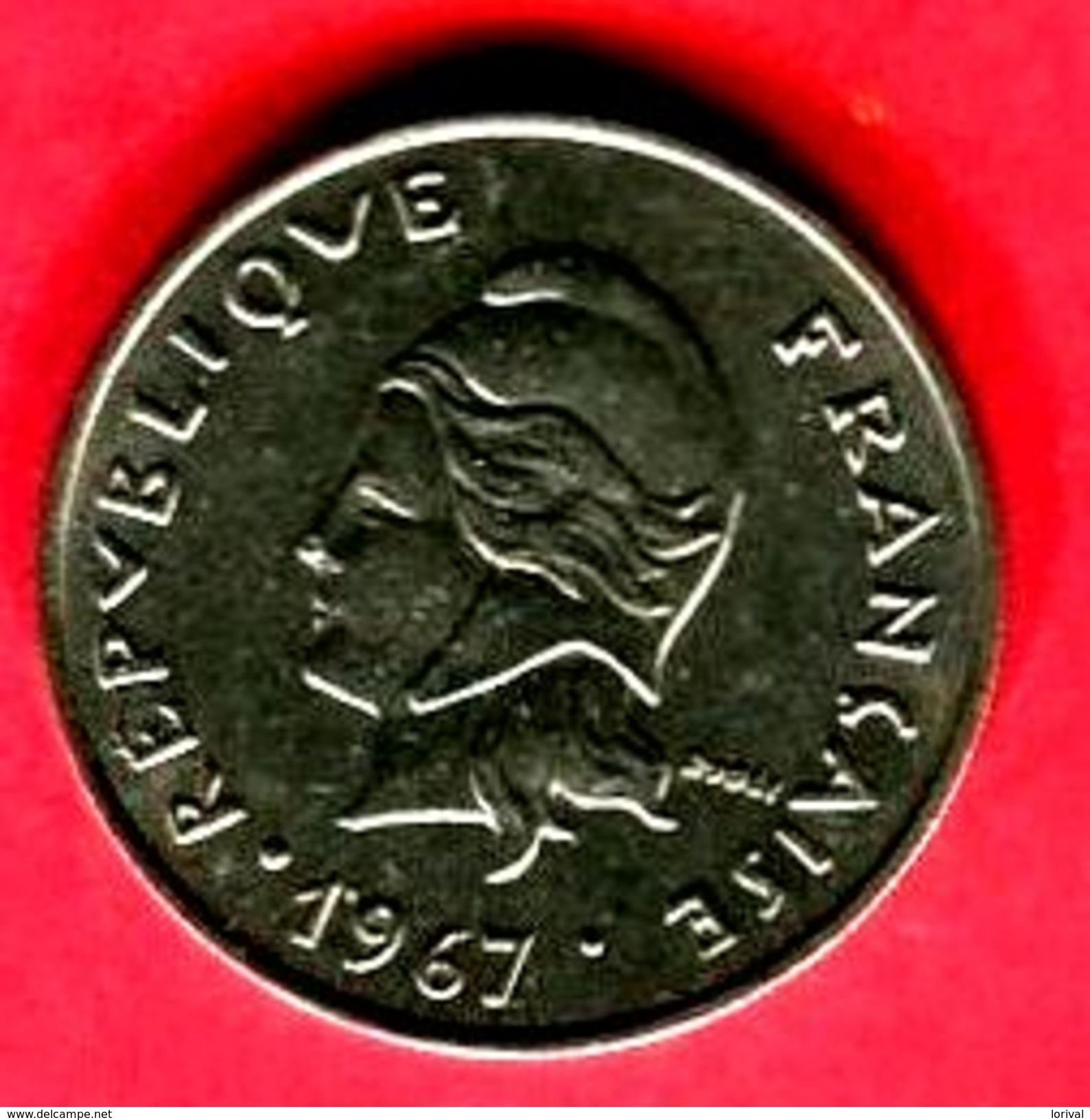 20 FRANC 1967 (G  17) TTB 3 - Frans-Polynesië