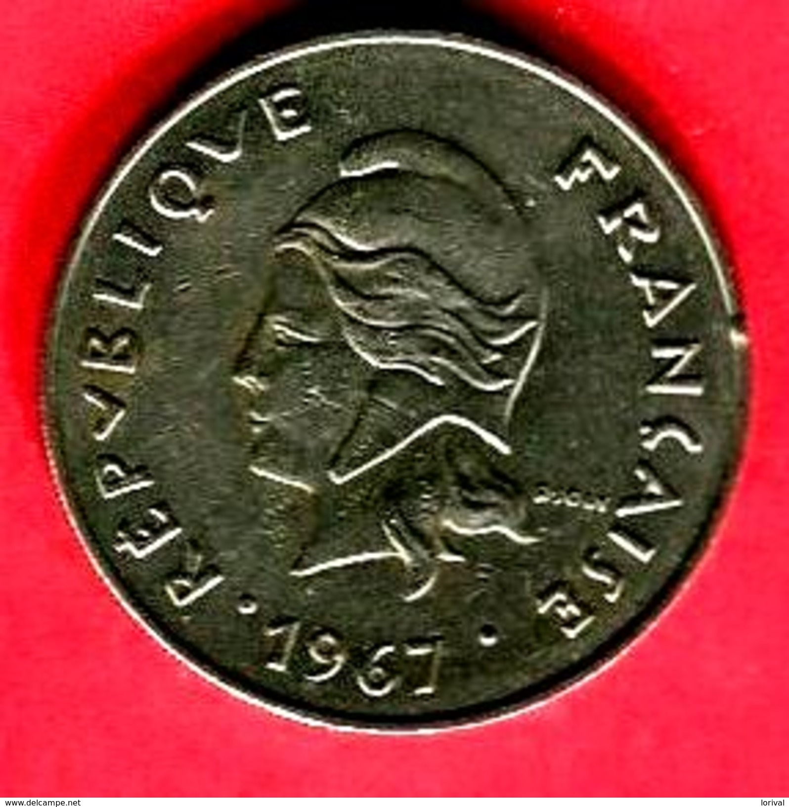 50 FRANC 1967 (G  19) TTB 4 - Frans-Polynesië