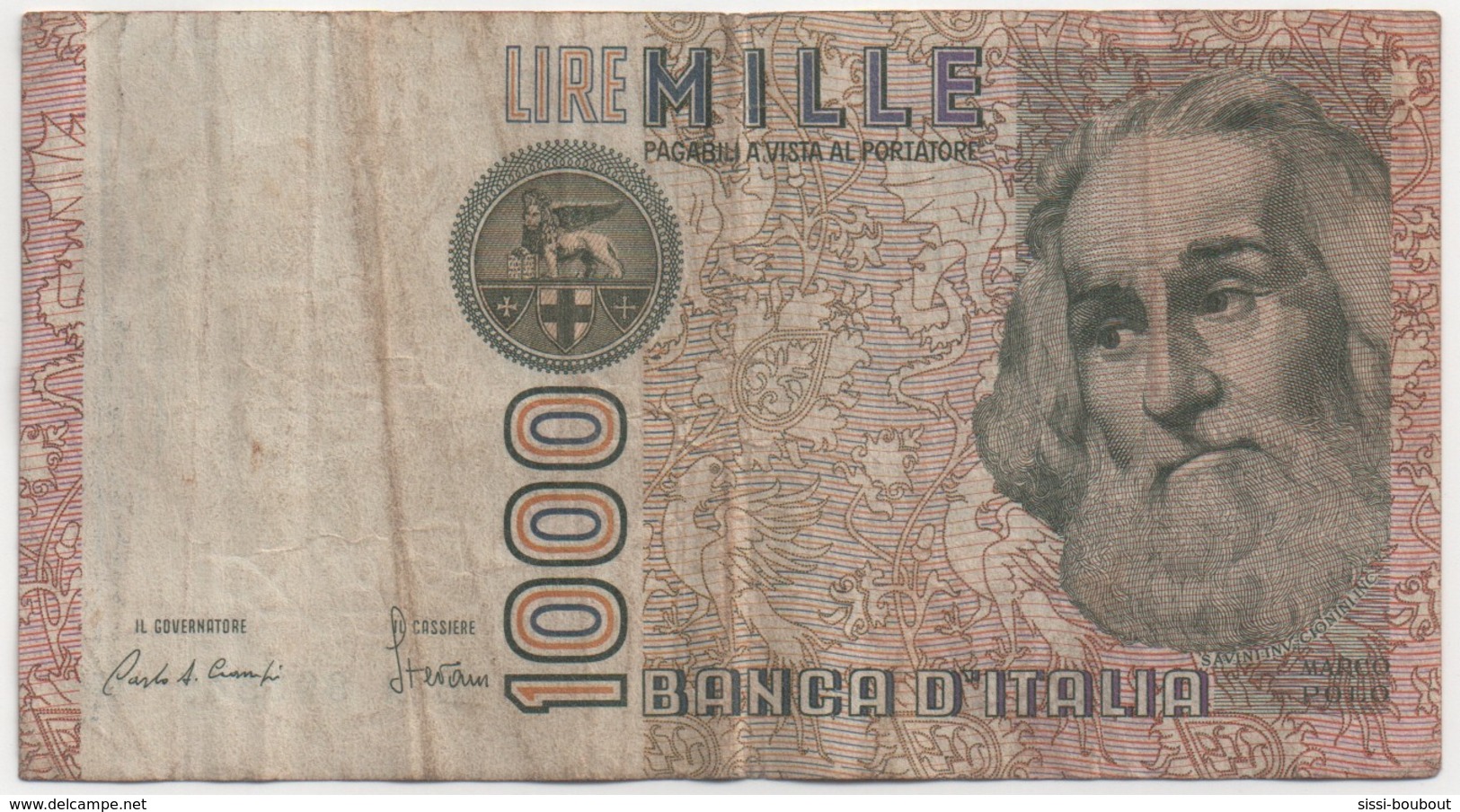 Billet De Banque ITALIE - 1000 Lire De 1982 - 1.000 Lire