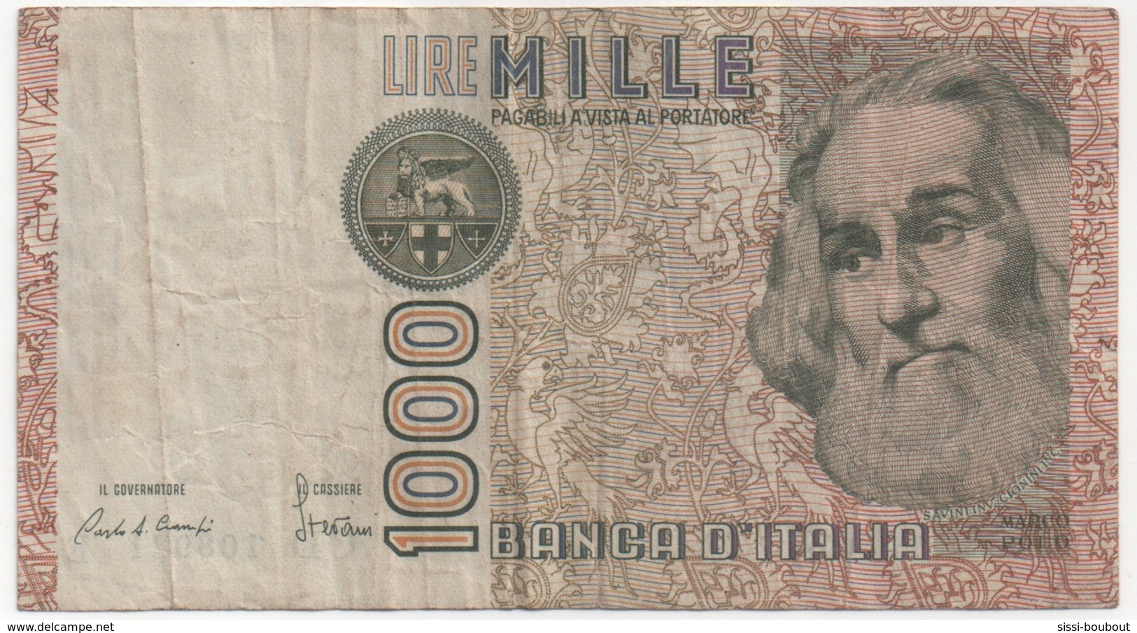 Billet De Banque ITALIE - 1000 Lire De 1982 - 1000 Liras