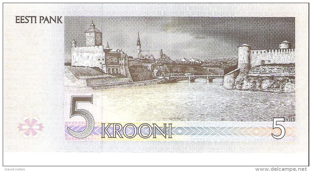 Estonia - Pick 76 - 5 Krooni 1994 - Unc - Estonia