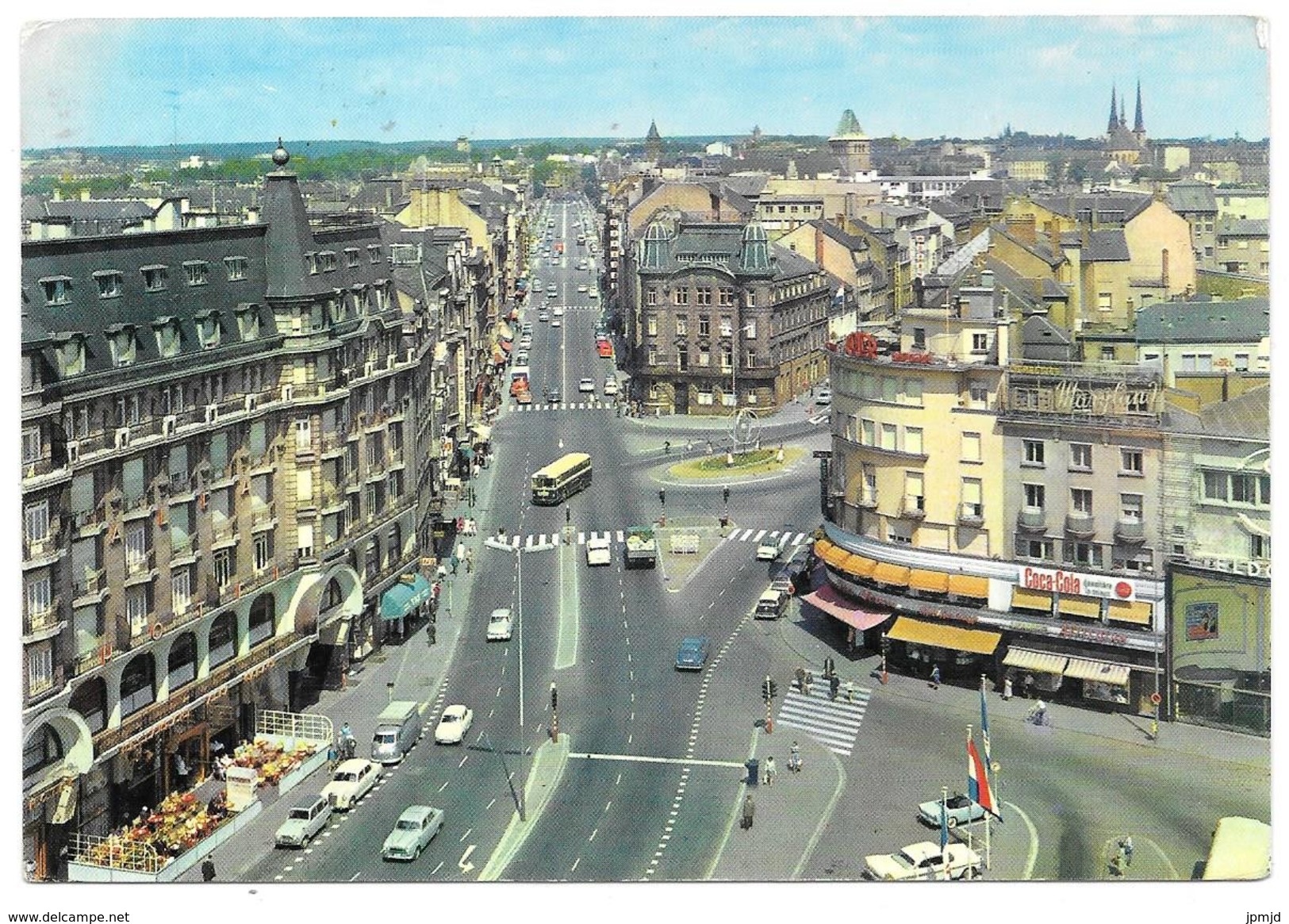 LUXEMBOURG - Avenue De La Liberté - Ed. Paul Kraus N° 52 - 1965 - Voitures - Luxembourg - Ville