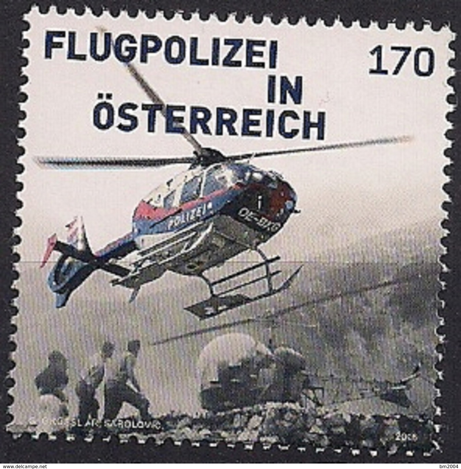 2016 Austria Mi. 3303**MNH   60 Jahre Österreichische Flugpolizei - Neufs