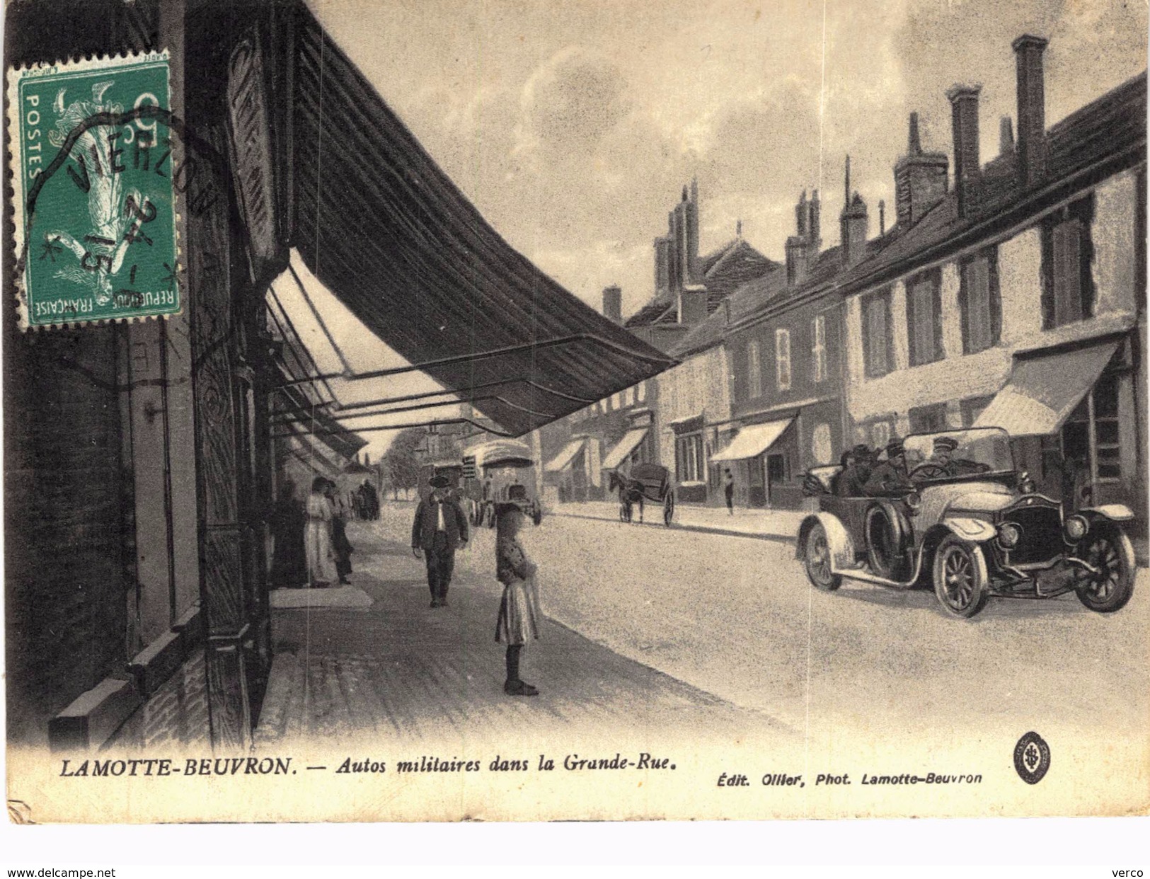 Carte Postale Ancienne De LAMOTTE BEUVRON - Lamotte Beuvron
