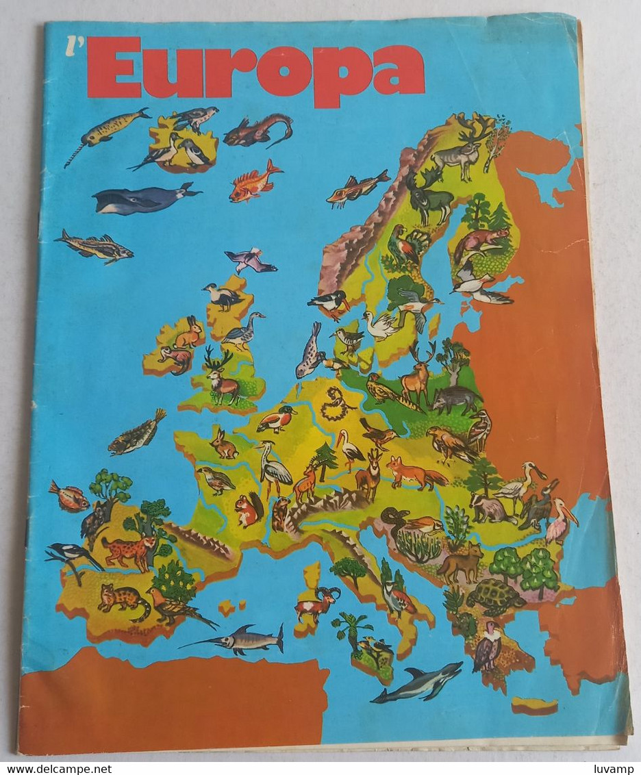 ALBUM FIGURINE EUROPA - EDIZIONI  EDIBOY ( CART 68B) - Altri & Non Classificati