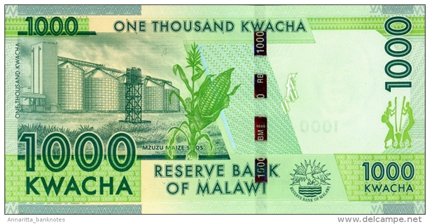 MALAWI 1000 KWACHA 2013 P-62b UNC [MW155b] - Malawi