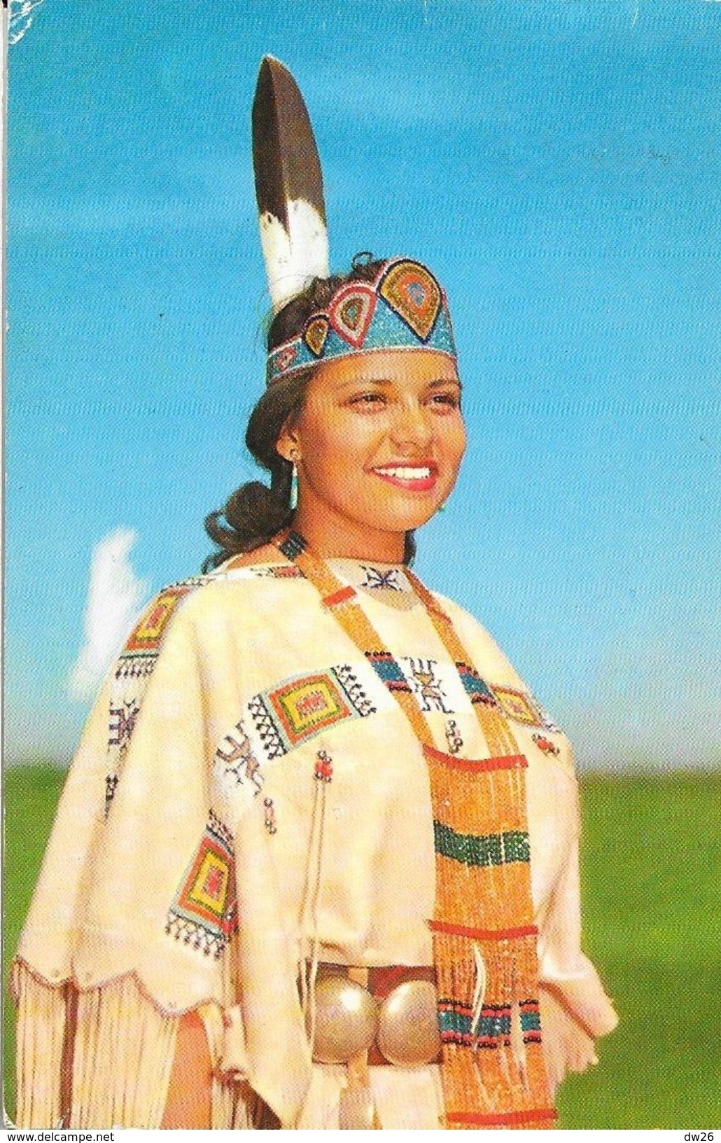 Indian Maid - Color By Bob Taylor - Indiens D'Amérique Du Nord