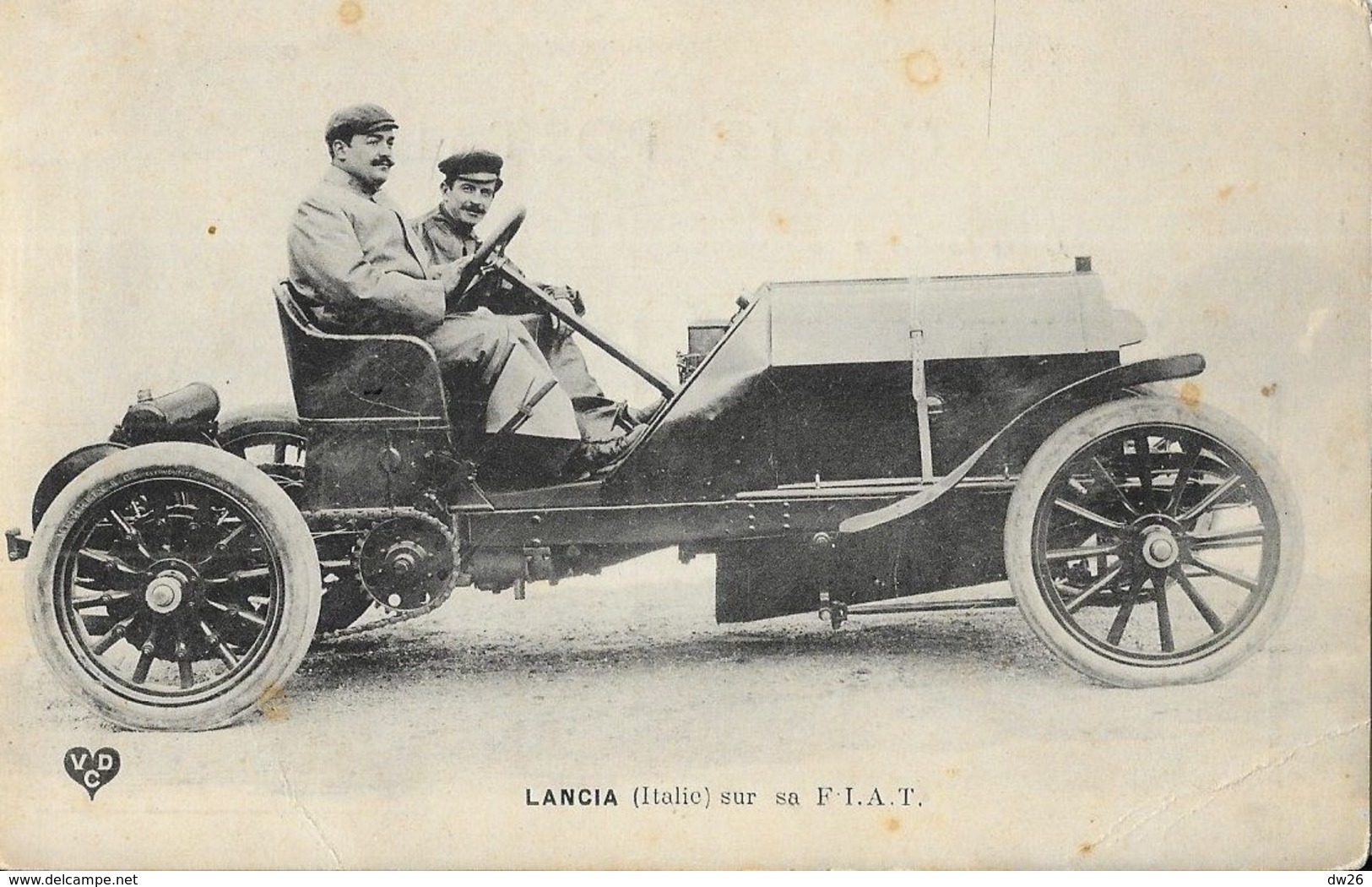 Lancia (Italie) Sur Sa F.I.A.T. (FIAT) - Carte V.D.C. Non Circulée - Passenger Cars