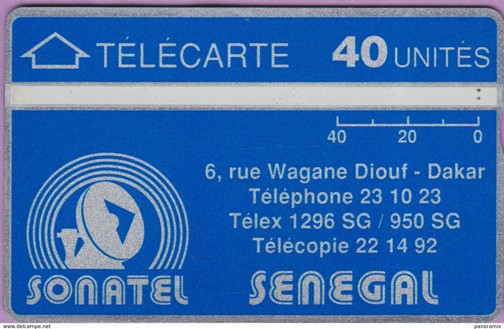 SENEGAL °° 40 Unités - Verso Inversé 205622340 ° LUXE - Sénégal