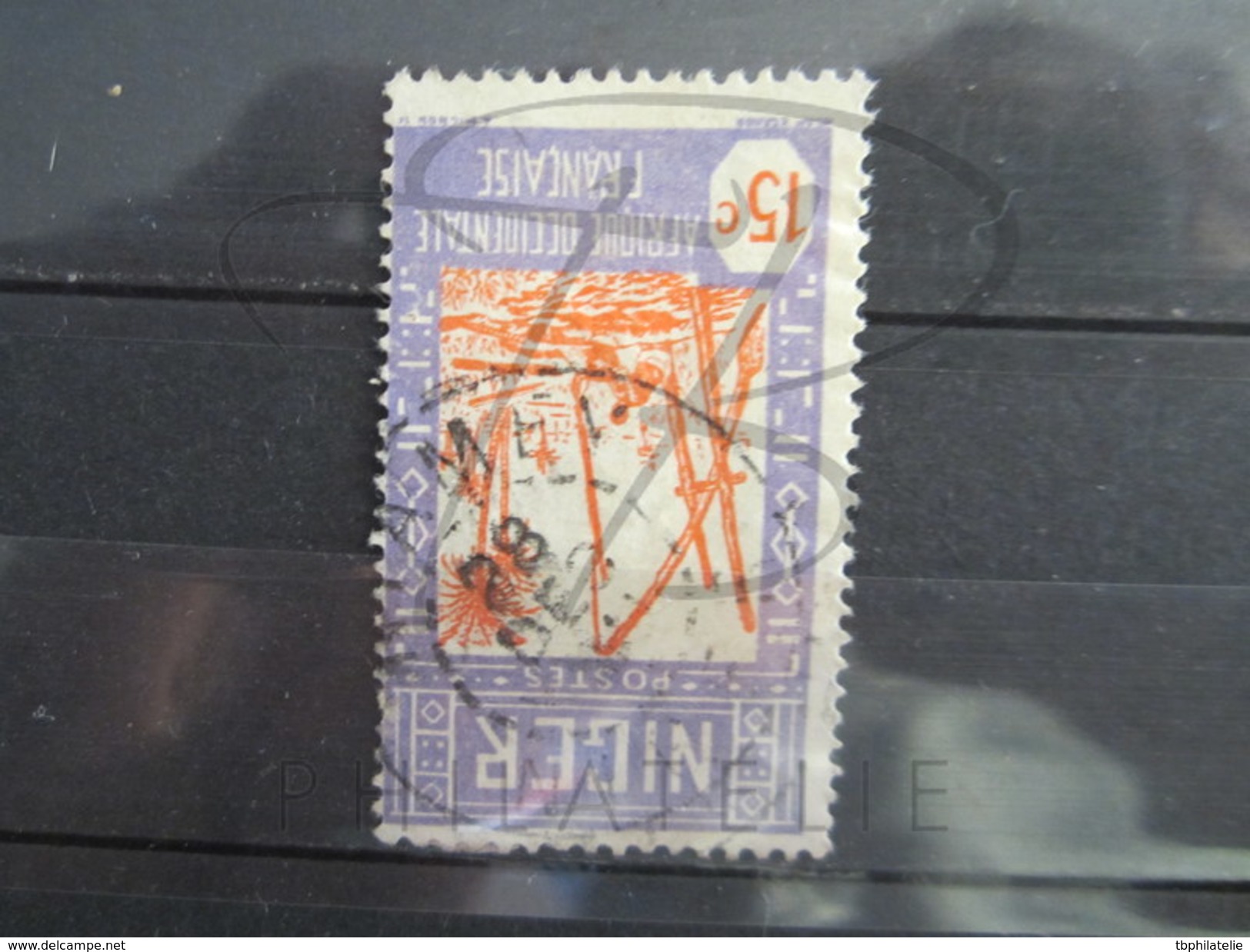 VEND TIMBRE DU NIGER N° 34A , CACHET " NIAMEY " !!!! - Used Stamps