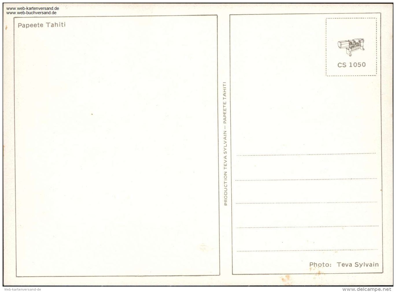 Papeete, Tahiti, Luftbild, Hafen, Schiffe Mehrbildkarte - Polynésie Française