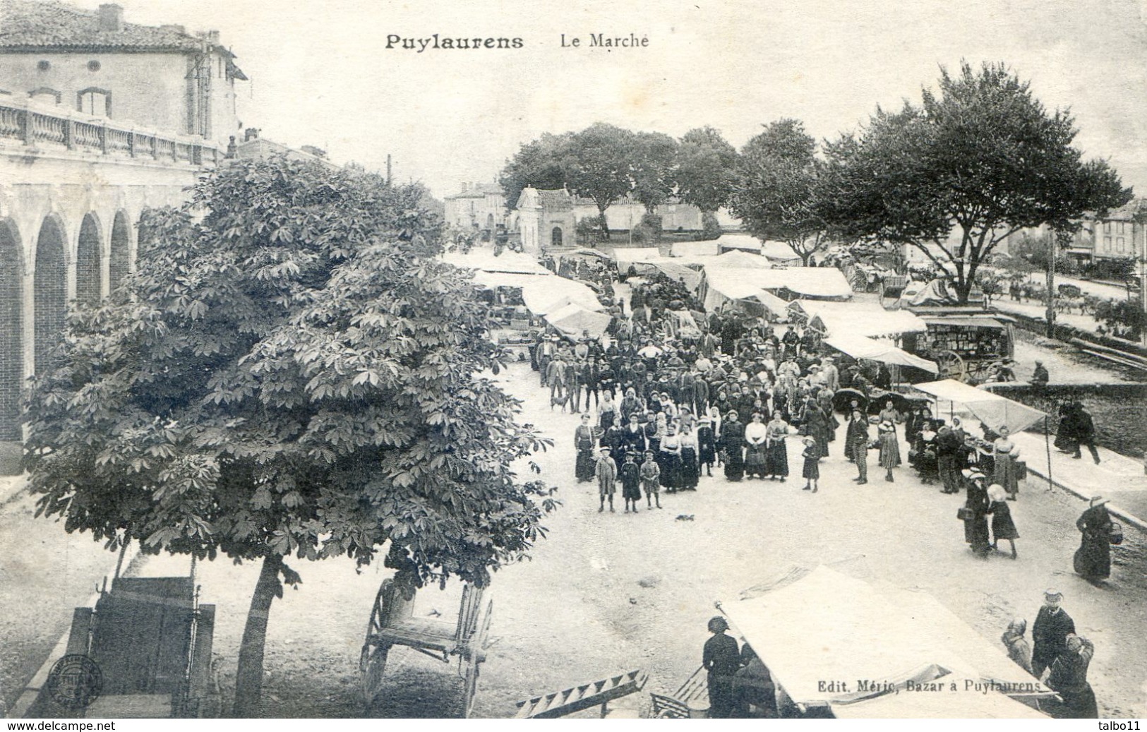 Tarn - Puylaurens - Le Marché - Puylaurens