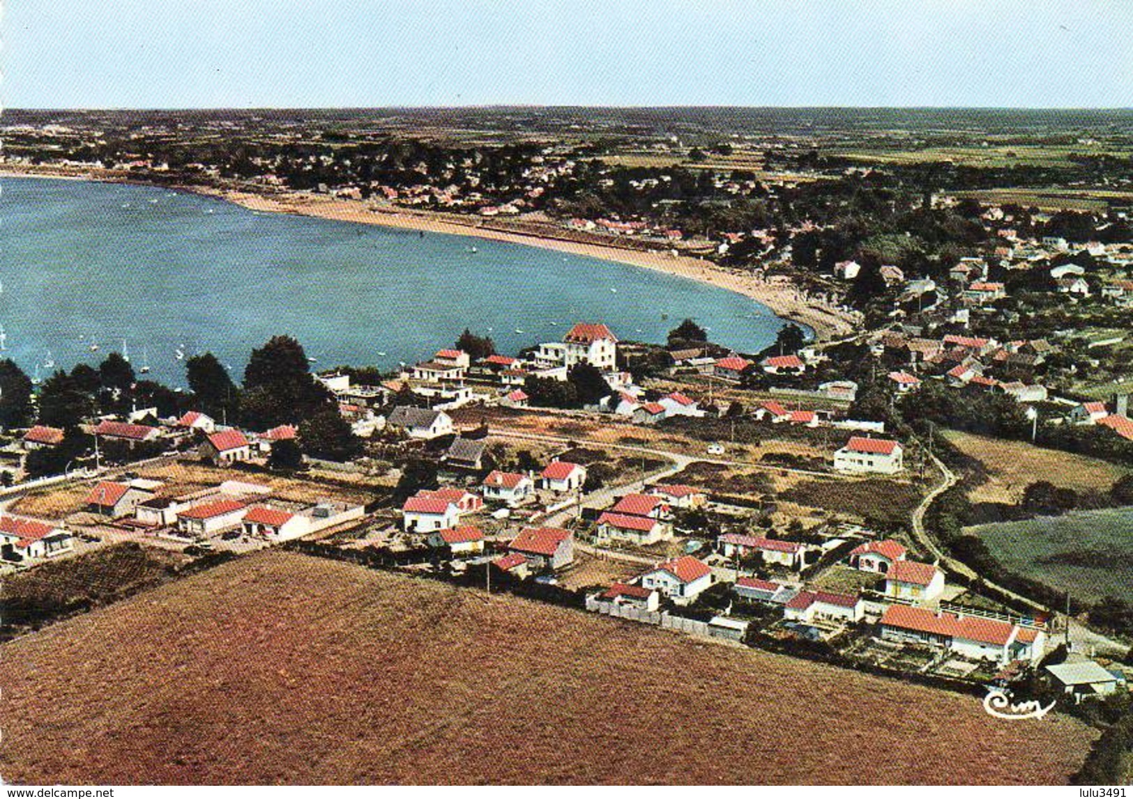 CPSM - La PLAINE-sur-MER (44) - Vue Aérienne Sur Le CORMIER En 1970 - La-Plaine-sur-Mer